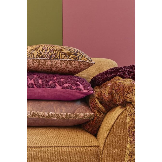 KAAT Amsterdam Ziva Plaid  Donkerrood 130x170 cm KAAT Amsterdam Ziva Plaid  Donkerrood 130x170 cm