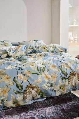 Essenza Rosalee Dekbedovertrek Iceblue 240x200/220