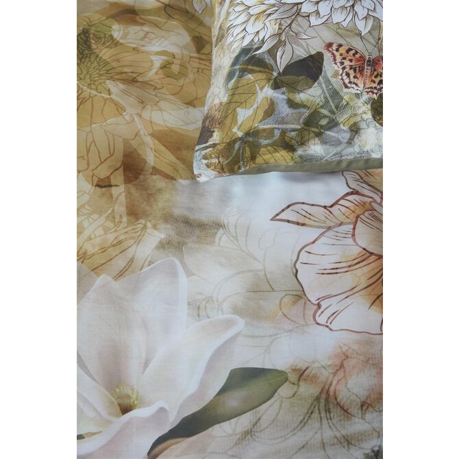 Kardol by Beddinghouse Monarch Dekbedovertrek  Olijf Groen 240x200/220 cm