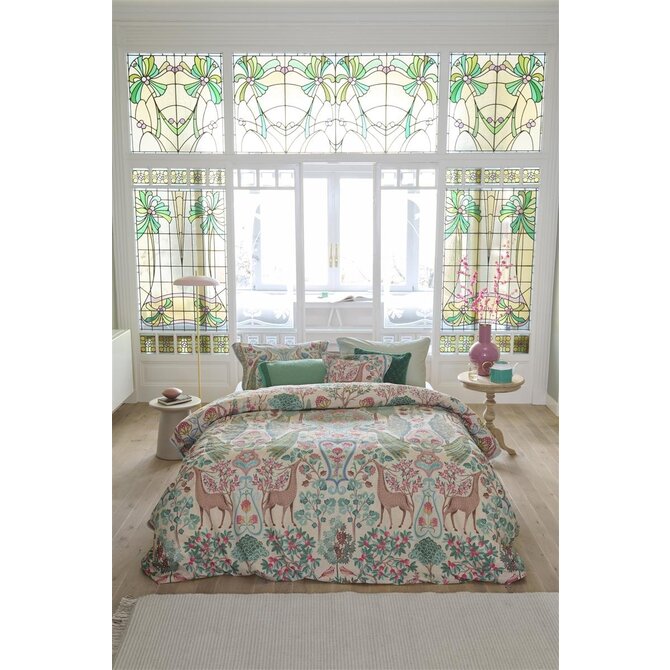 Pip Studio Pavoni Dekbedovertrek  Offwhite 240x200/220 cm