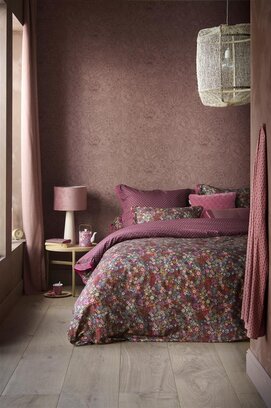 Pip Studio Tutti i Fiori Kussensloop  Donkerrood 60x70 cm