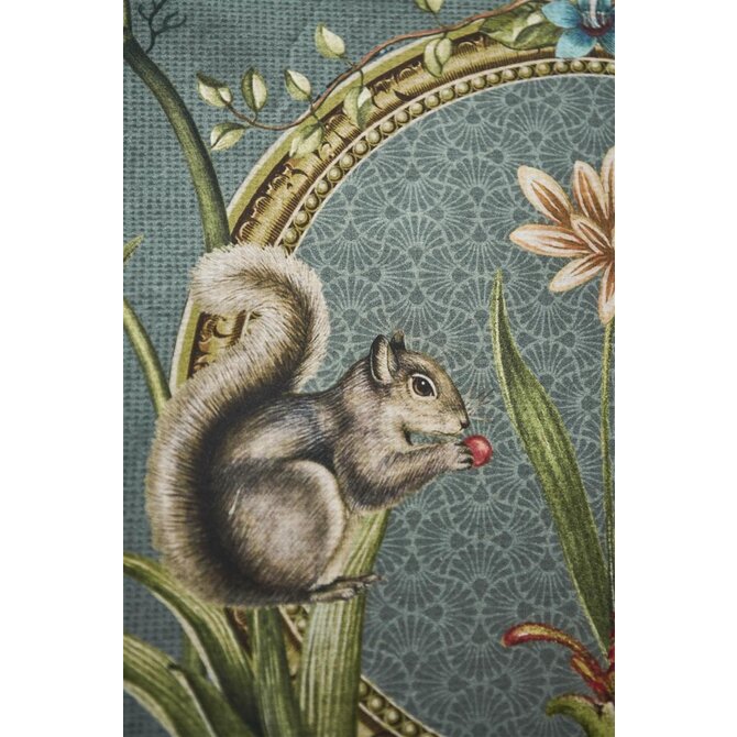 Pip Studio Botanico Verde Dekbedovertrek  Blauw 240x200/220 cm