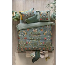 Pip Studio Botanico Verde Dekbedovertrek  Blauw 260x200/220 cm
