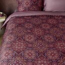Pip Studio Pip Studio Il Mosaico Dekbedovertrek  Donkerrood 200x200/220 cm