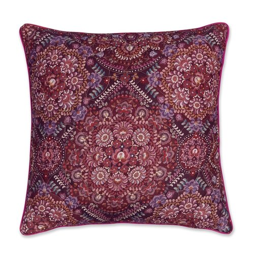 Pip Studio Pip Studio Il Mosaico Quilted Sierkussen Donkerrood 50x50 cm