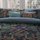 Pip Studio Pip Studio Pavoni Dekbedovertrek  Donkerblauw 140x200/220 cm
