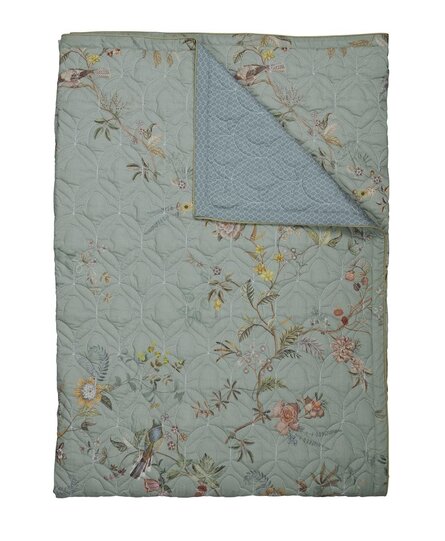 Pip Studio Autunno Quilt  Lichtblauw 270x260 cm