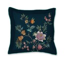 Pip Studio Pip Studio Il Paradiso Vierkant Sierkussen  Donkerblauw 45x45 cm