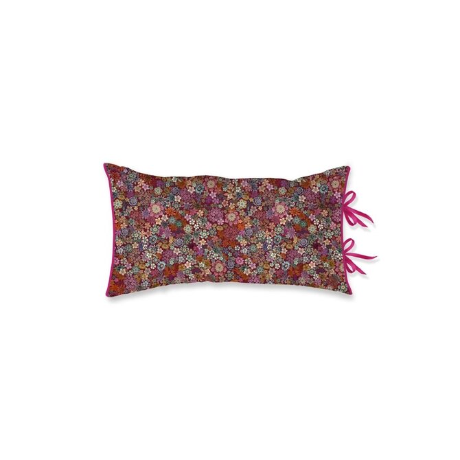 Pip Studio Tutti i Fiori Sierkussen  Donkerrood 35x60 cm