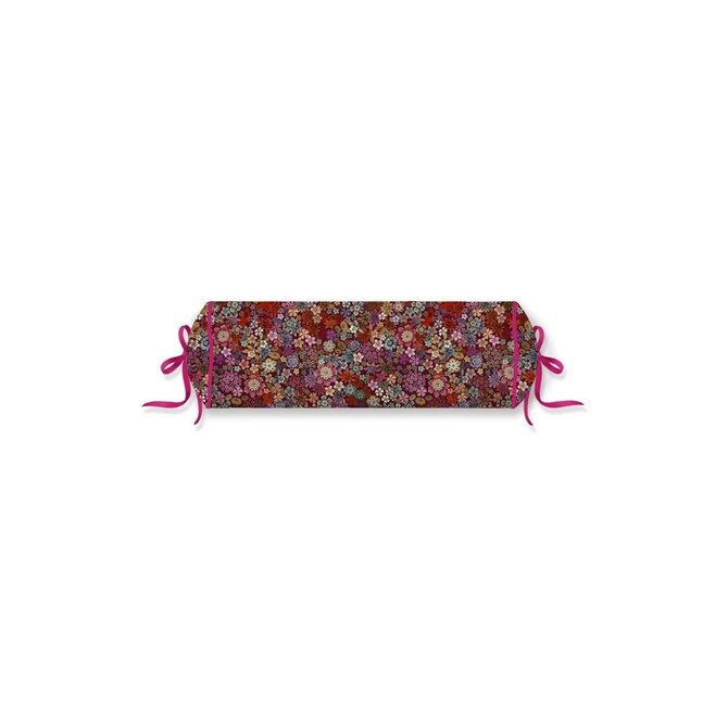 Pip Studio Tutti i Fiori Rolkussen  Donkerrood 22x70 cm