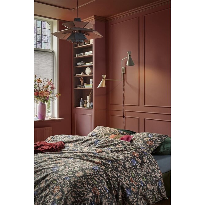 At Home by Beddinghouse Batik Dekbedovertrek Dark Blue 240 x 200/220 cm