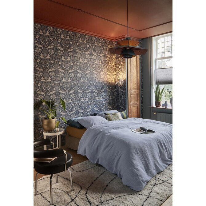 At Home by Beddinghouse Optimism Dekbedovertrek Blue 200 x 200/220 cm