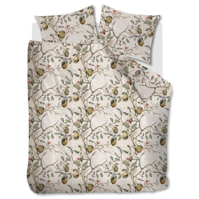At Home by Beddinghouse Lemon Tree Dekbedovertrek Off-white 140 x 200/220 cm At Home by Beddinghouse Lemon Tree Dekbedovertrek Off-white 140 x 200/220 cm