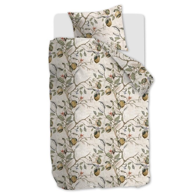 At Home by Beddinghouse Lemon Tree Dekbedovertrek Off-white 140 x 200/220 cm At Home by Beddinghouse Lemon Tree Dekbedovertrek Off-white 140 x 200/220 cm