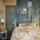 At Home by Beddinghouse At Home by Beddinghouse Pencil Rain Dekbedovertrek Ochre 200 x 200/220 cm