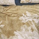 At Home by Beddinghouse At Home by Beddinghouse Pencil Rain Dekbedovertrek Ochre 200 x 200/220 cm