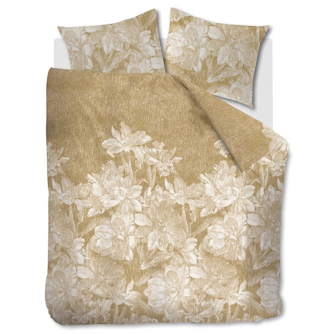 At Home by Beddinghouse Pencil Rain Dekbedovertrek Ochre 200 x 200/220 cm At Home by Beddinghouse Pencil Rain Dekbedovertrek Ochre 200 x 200/220 cm