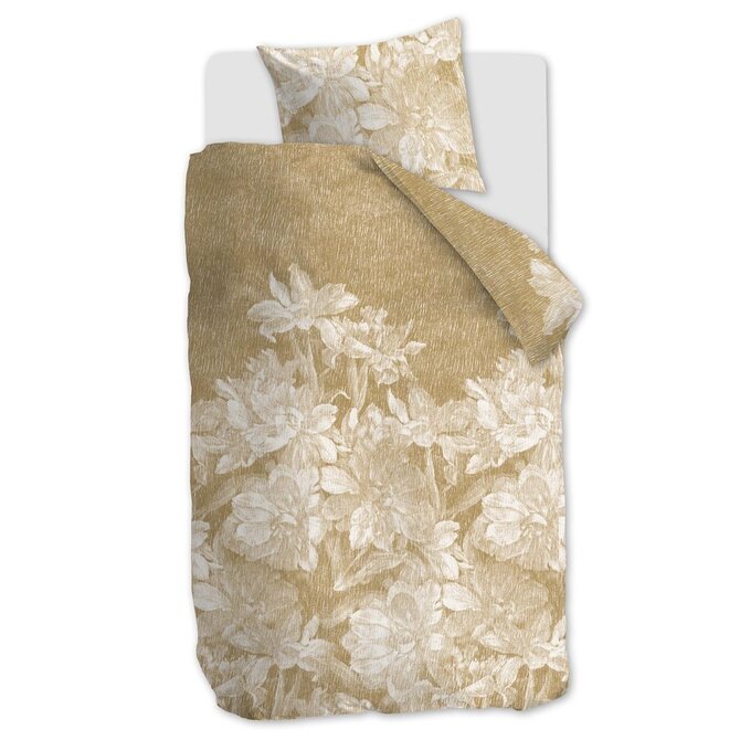 At Home by Beddinghouse Pencil Rain Dekbedovertrek Ochre 200 x 200/220 cm At Home by Beddinghouse Pencil Rain Dekbedovertrek Ochre 200 x 200/220 cm