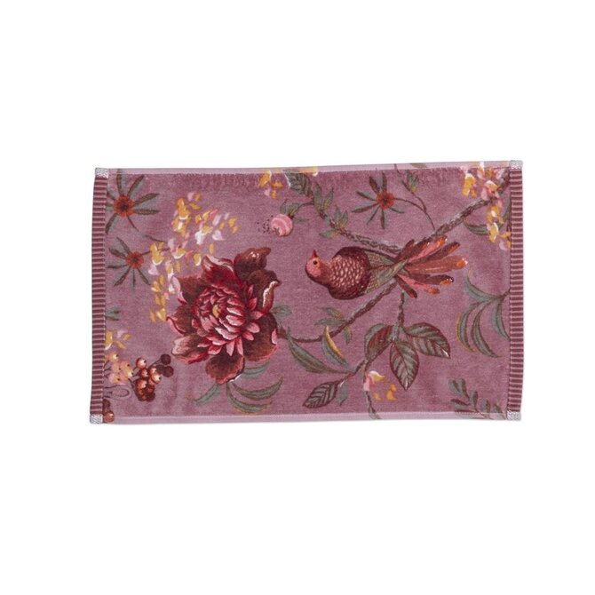 Pip Studio Secret Garden Gastendoekje  Mauve 30x50 cm Pip Studio Secret Garden Gastendoekje  Mauve 30x50 cm