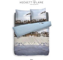 HNL Refined Satin Dekbedovertrek Sailor Blauw 200x200/220