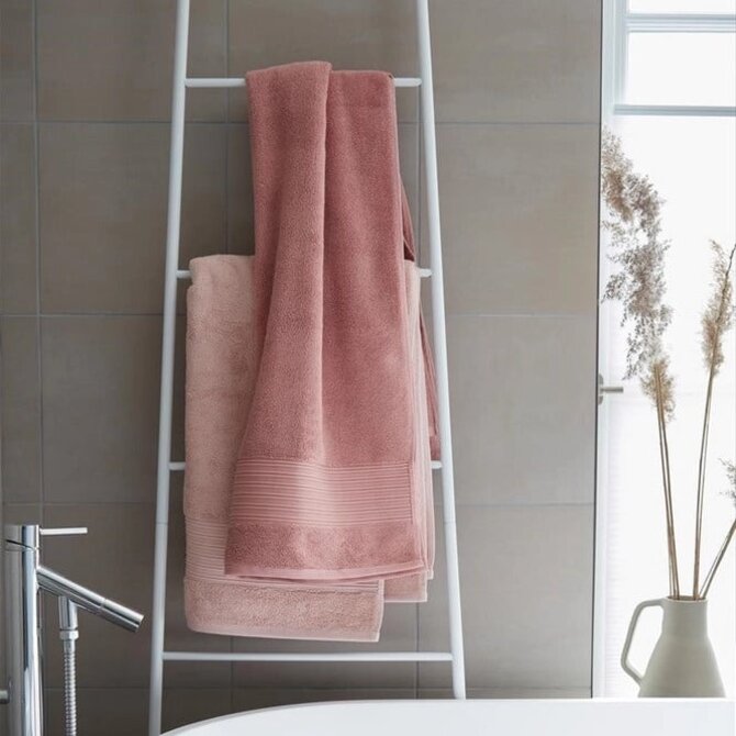 Beddinghouse Sheer Douchelaken 70x140 Zacht roze