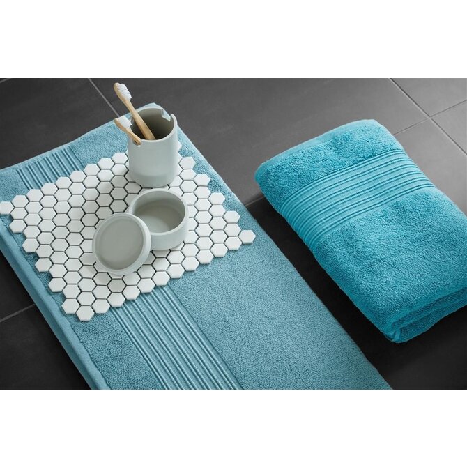 Beddinghouse Sheer Gastendoekje  Petrol 30x50 cm