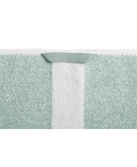 Beddinghouse Sheer Stripe Gastendoekje  Groen 30x50 cm