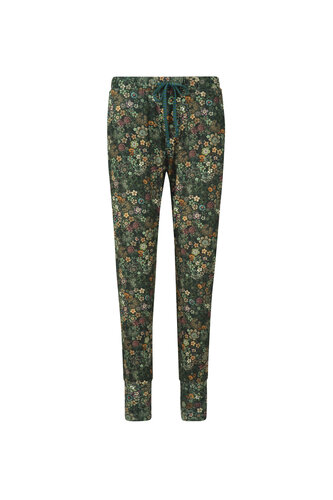 Pip Studio Bobien Long Trousers Tutti i Fiori Dark Green S