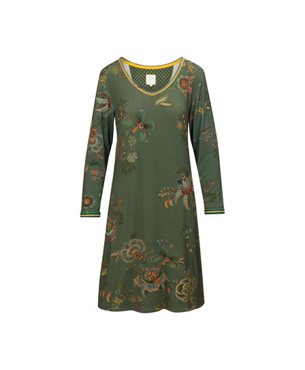 Danai Long Sleeve Nightdress Cece Fiore Green M