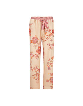 Belin Long Trousers Cece Fiore White Pink L