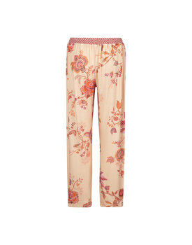 Belin Long Trousers Cece Fiore White Pink L