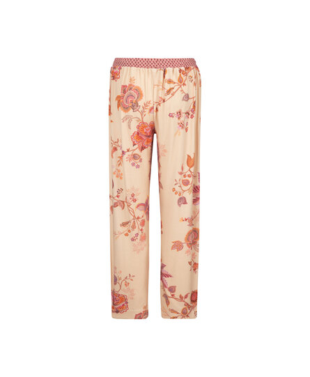 Belin Long Trousers Cece Fiore White Pink L