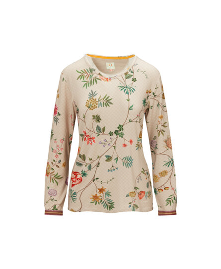 Trice Long Sleeve Top La Dolce Vita Sand L