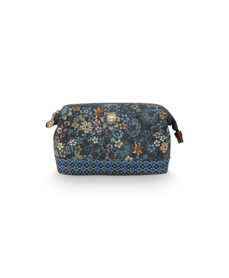 Cosmetic Purse Medium Tutti i Fiori Blue 22.5x9.5x15cm