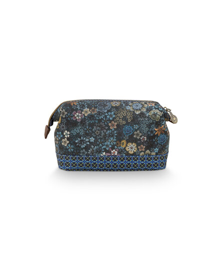 Cosmetic Purse Medium Tutti i Fiori Blue 22.5x9.5x15cm