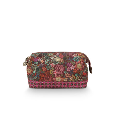 Cosmetic Purse Medium Tutti i Fiori Pink 22.5x9.5x15cm