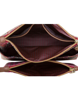 Cosmetic Bag Combi Tutti i Fiori Pink 26x18x7.5cm/22x13x1cm