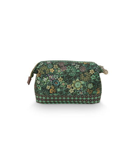 Cosmetic Purse Medium Tutti i Fiori Green 22.5x9.5x15cm