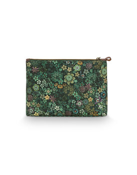 Cosmetic Bag Combi Tutti i Fiori Green 26x18x7.5cm/22x13x1cm