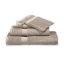 Vandyck Prestige Plain Hazel Douchelaken 70x140