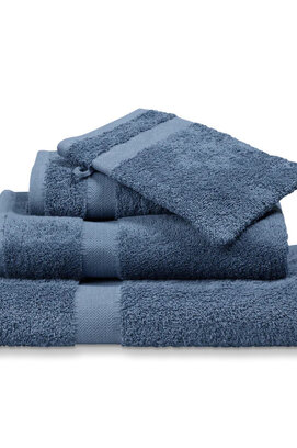 Vandyck Prestige Plain Vintage Blue Douchelaken 70x140