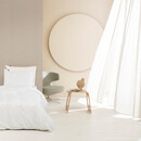 Damai Dekbedovertrek Organic Satijn white 140x200/220