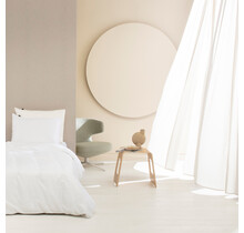 Damai Dekbedovertrek Organic Satijn white 140x200/220