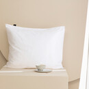 Damai Dekbedovertrek Organic Satijn white 140x200/220