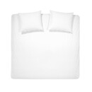 Damai Dekbedovertrek Organic Satijn white 140x200/220