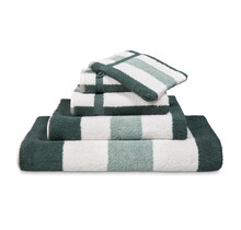 Vandyck Vancouver Earth Green Gastendoekje 40x60