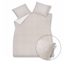 Vandyck dekbedovertrek Pure 17 Wash kleur Stone 240x200/220