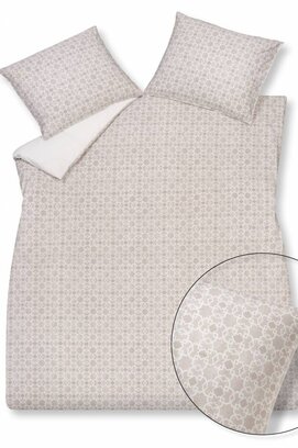 Vandyck dekbedovertrek Pure 17 Wash kleur Stone 240x200/220