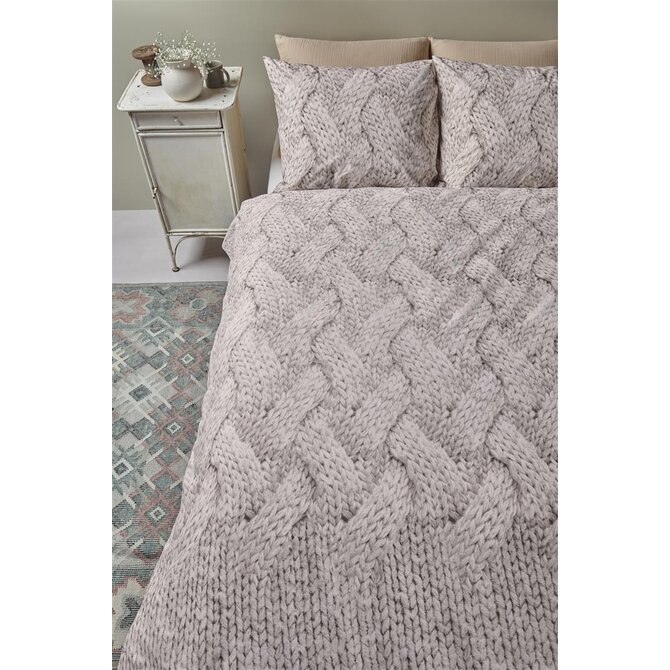 Ariande at Home Wool Dekbedovertrek Offwhite 140 x 200/220 cm