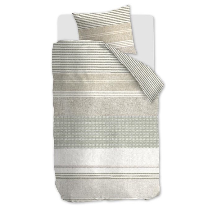 Ariande at Home Stitches Dekbedovertrek Yellow 140 x 200/220 cm